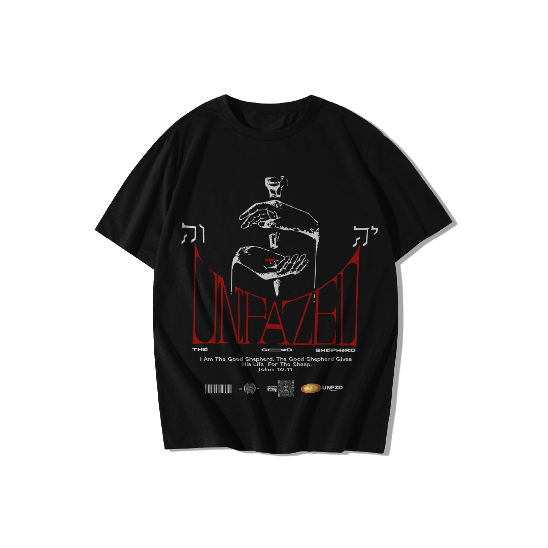 Lays His Life Tee Black